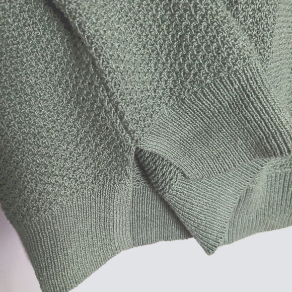 NWOT Madewell Canby Button Mockneck Sweater, XS - Picture 4 of 6